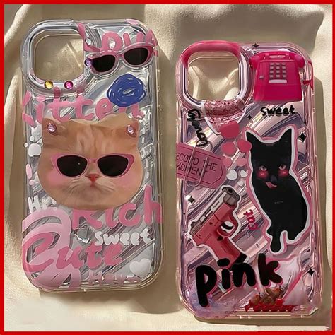 Jual Hot Casing Pelindung Laser Riak Air Casing Lembut Tpu Transparan Tahan Guncangan Kucing