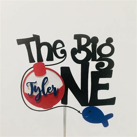 The Big One Cake Topper 1 Cake Topper Birthday Topper 1st Etsy