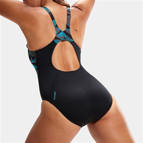 Speedo Hyperboom Splice Women S Swimsuit Black W