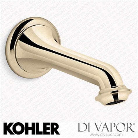 Kohler Wall Mount Bath Spout With Turned Design K 72792 Af Spare Parts