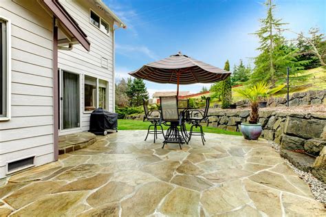 Concrete or Brick – How About Patio Stone Flooring? | Photo Remodeling ...