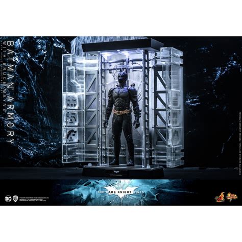 Hot Toys DC Comics Batman Armory With Bruce Wayne 1 6 Scale Figure Set The Dark Knight