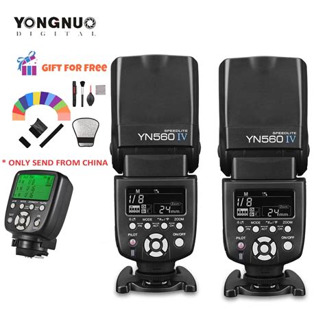 Yongnuo Yn560 Iv Yn 560 Iv 560iv 2 4g Wireless Flash Speedlite With