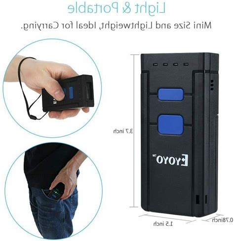 Eyoyo Mini D Bluetooth Wireless Barcode Scanner