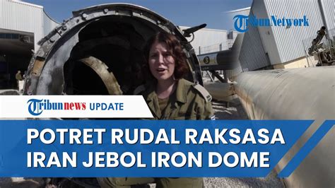 Tentara Israel Tunjukkan Sisa Rudal Balistik Iran Berukuran Raksasa