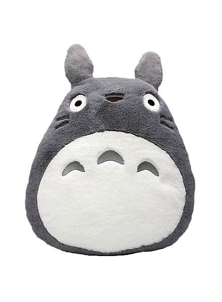 Mon Voisin Totoro Coussin Nakayoshi Totoro Gris Maskworld