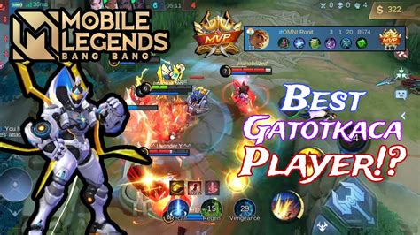 One Of The Best Gatotkaca In Mobile Legends Youtube