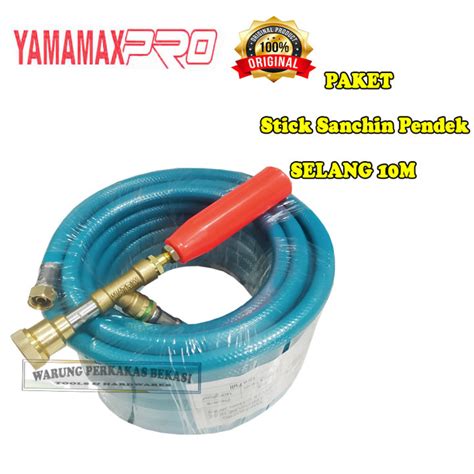 Paket Yamamax M Selang Kompresor Power Sprayer Ply Smat Gun Jet