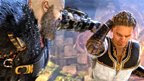 GoW Ragnarok Cloacked Kratos Vs Heimdall GMGOW NG YouTube