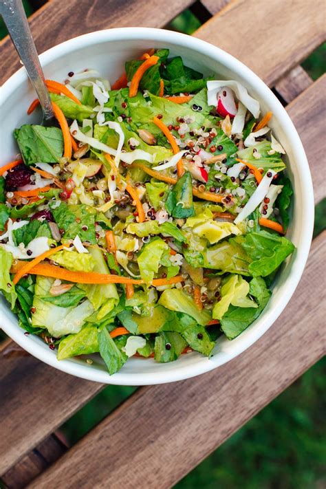 Mega Crunchy Romaine Salad with Quinoa - Cookie and Kate