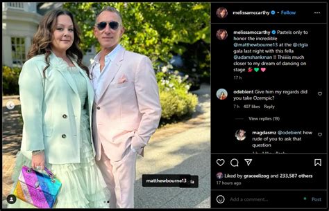 Melissa Mccarthy Ozempic What Did Barbra Streisand Say On Instagram