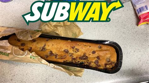 The Subway Footlong Cookie Review Gooey Footlong Chocolate Chip