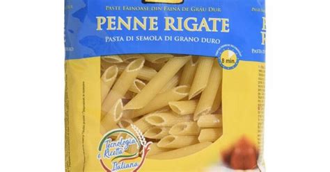 Penne Rigate Din Grau Dur Baneasa G Paste Fainoase Penne Rigate