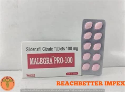 Malegra Pro Mg Tab At Rs Stripe Sildenafil Tablets In Nagpur