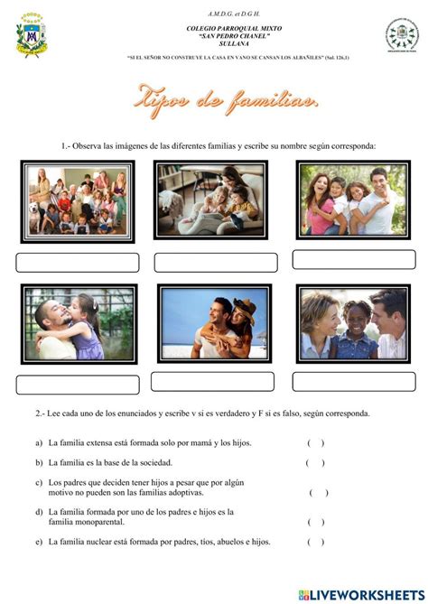 la escuela una ms de la familia tipos de familia la importancia de la