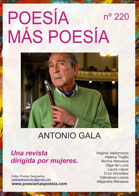 Poes A M S Poes A Antonio Gala Revista Poes A M S Poes A Una