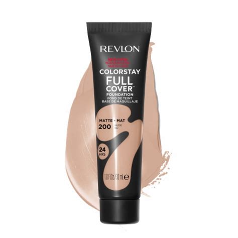 Revlon ColorStay Full Cover Foundation Matte 200 Nude 1 Fl Oz Fred Meyer