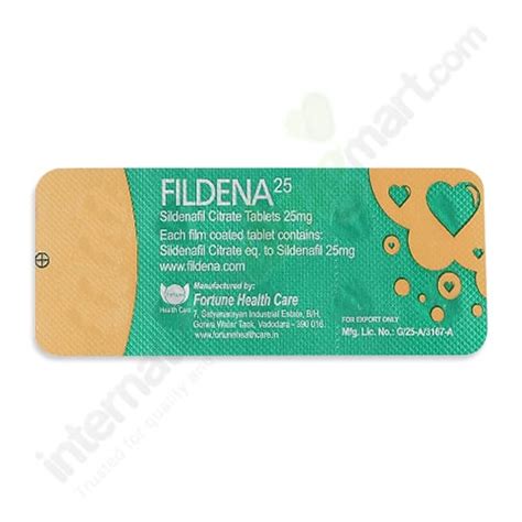 Buy Sildenafil Citrate 25mg Tablets Online | IDM