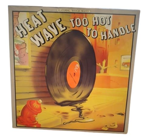 Popsike LP Vinyl HEAT WAVE Too Hot To Handle Disco 1977 CBS Brand New Sealed