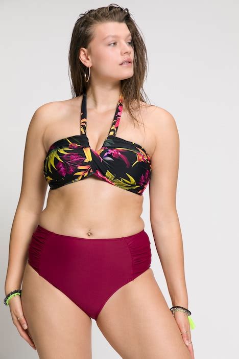 Bas De Bikini Taille Haute Avec Imprim Floral Bikinis Tankinis