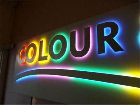 LED Polycarbonate 12mm Neon Sign Board For Advertising At Rs 800 Sq Ft