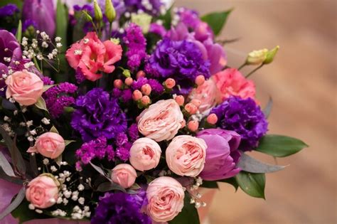 Premium Photo Beautiful Bouquet Of Flowers