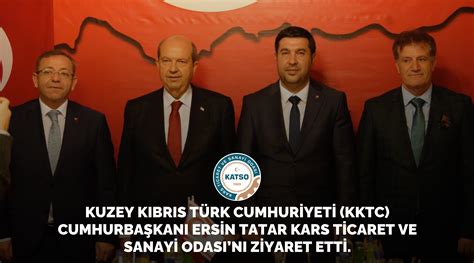 Kuzey kibris türk cumhuriyeti kktc cumhurbaşkani ersin tatar kars