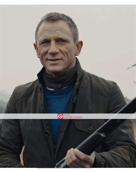 Daniel Craig Barbour Jacket James Bond Skyfall Jacket