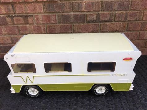 1970s Vintage Tonka Winnebago 22” Rv Camping Motorhome Pressed Steel Ebay