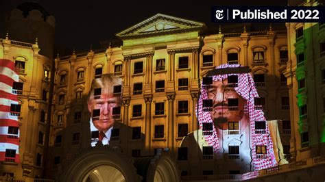 Saudis Made Trumps Visit An Extravaganza The New York Times