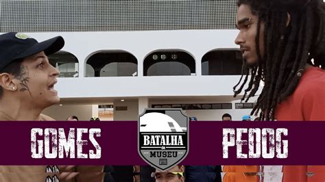 Gomes VS Pedog Batalha do Museu 417 2ª FASE YouTube