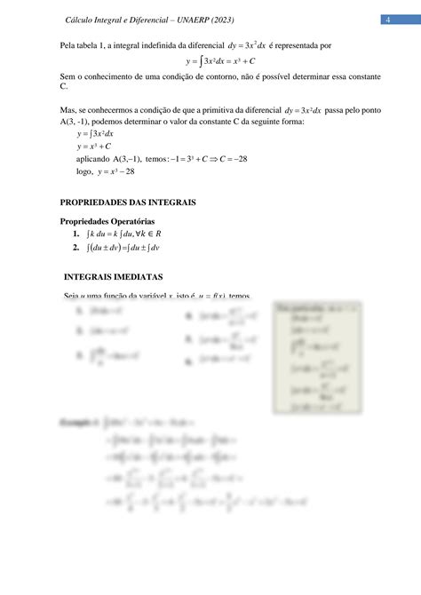 Solution Apostila De Caculo Integral E Diferencial Studypool