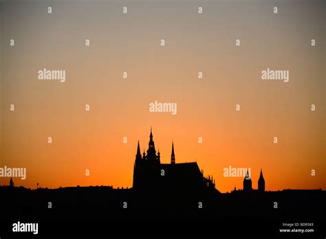 Saint Vitus Cathedral Prague Czech Republic Stock Photo Alamy