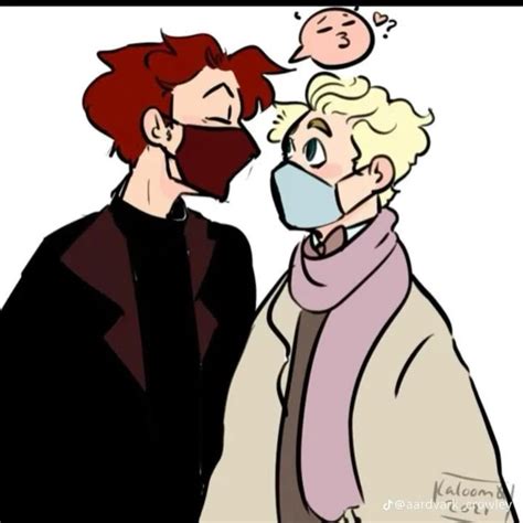 I Adore Them Good Omens Book Cute Gay Gay Romance