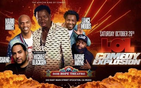 LOL Comedy Explosion with Michael Blackson | Stockton Live