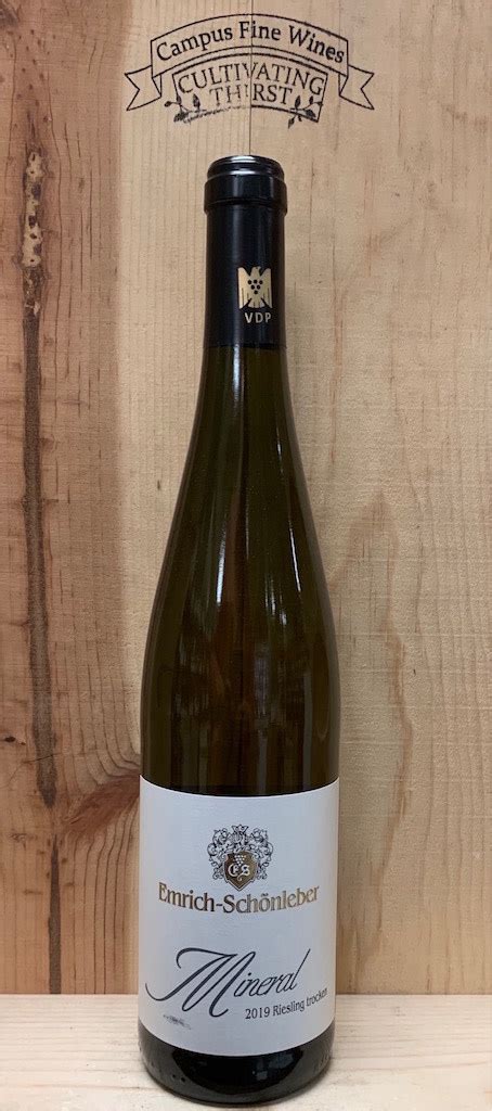 Emrich Schonleber Riesling Mineral Trocken Campus Fine Wines