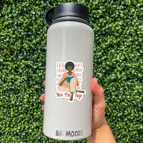 Turn The Page Sticker - Express yourself with BigMoods' wide range of