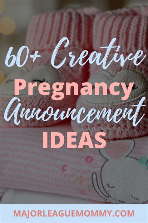 60 Creative Pregnancy Announcement Ideas