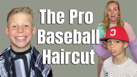 Newest Haircut Out There For Baseball Players YouTube