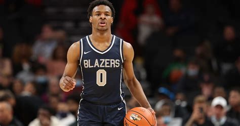 Bronny James Shares Photos In Ohio State Jersey From Official Visit