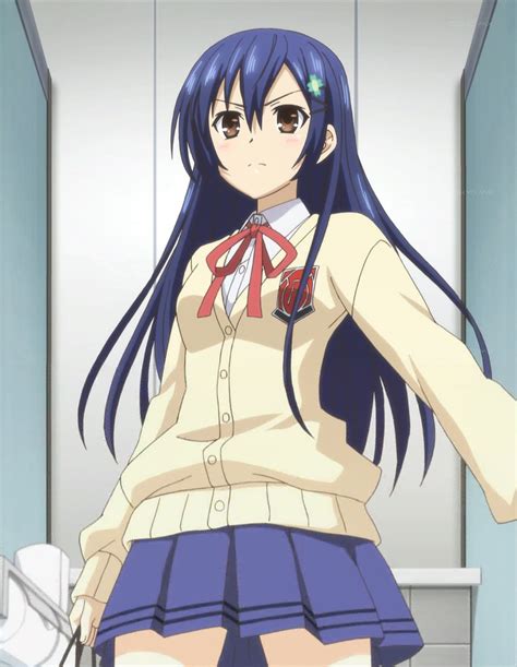 Safebooru 1boy Androgynous Blue Hair Brown Eyes Crossdressinging Date A Live Highres Itsuka