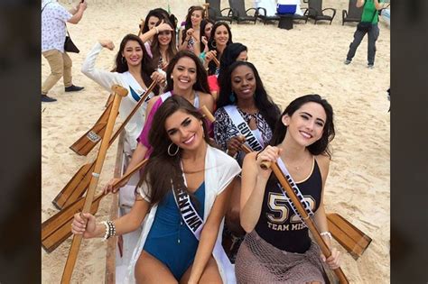 Look Miss Universe Candidates Flaunt Swimsuits In Boracay Abs Cbn News