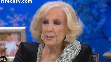 Mirtha Legrand se CONMOVIÓ al contar qué situación de la vida la pone