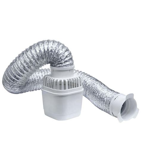 Globalflex 4 In X5 Ft Flexible Indoor Dryer Vent Kit With