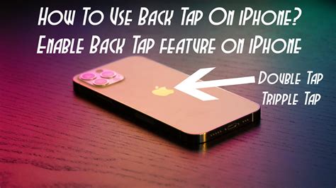 How To Use Back Tap On iPhone? | Enable Back Tap feature on iPhone 12 ...