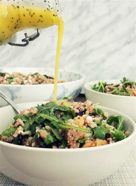 Brown Rice Salad with Feta and Cranberries - Slow The Cook Down