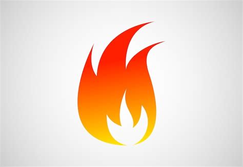 Dise O De Logotipo De Llama De Fuego Icono De Fuego S Mbolo De Signo De