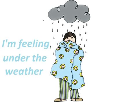 Under The Weather کاربردها و معنی اصطلاح پرکاربرد انگلیسی مثال