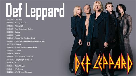 Def Leppard Greatest Hits Full Album Best Songs Of Def Leppard