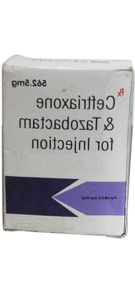 Asv Biotech Ceftriaxone Tazobactam Injection Mg At Rs Piece